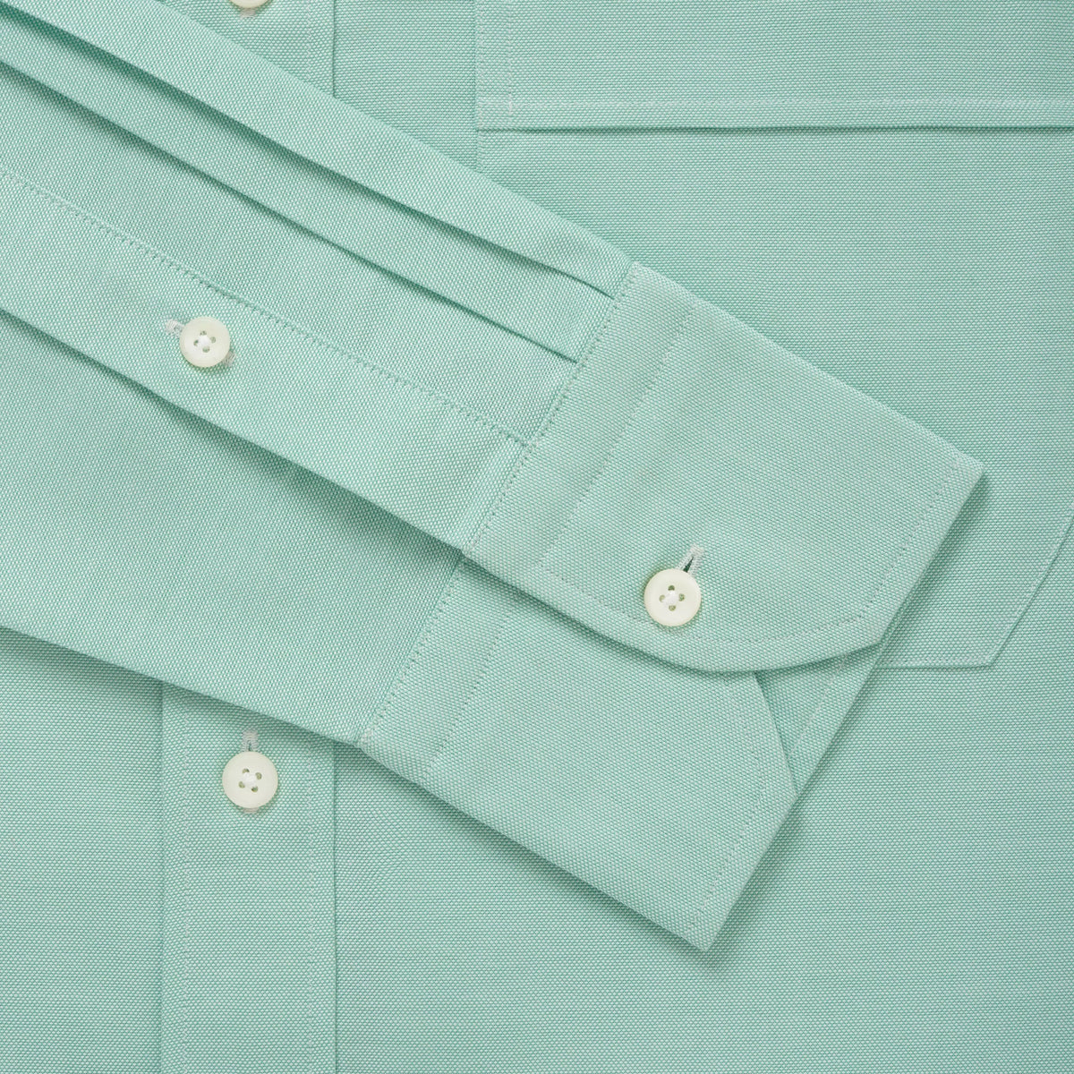 Spearmint Green Classic Fit Button Down Smart Casual American Oxford Shirt